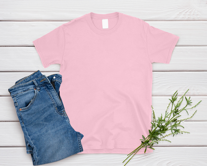 Short sleeve T-shirt, Front or Back