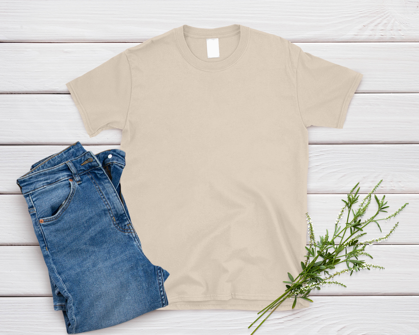 Short sleeve T-shirt, Front or Back