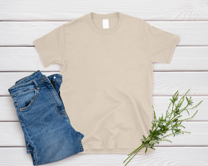 Short sleeve T-shirt, Front or Back